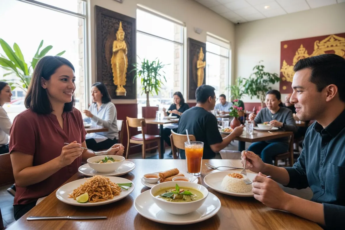 Thai lunch restaurant