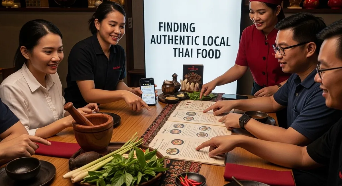 Finding authentic Thai food