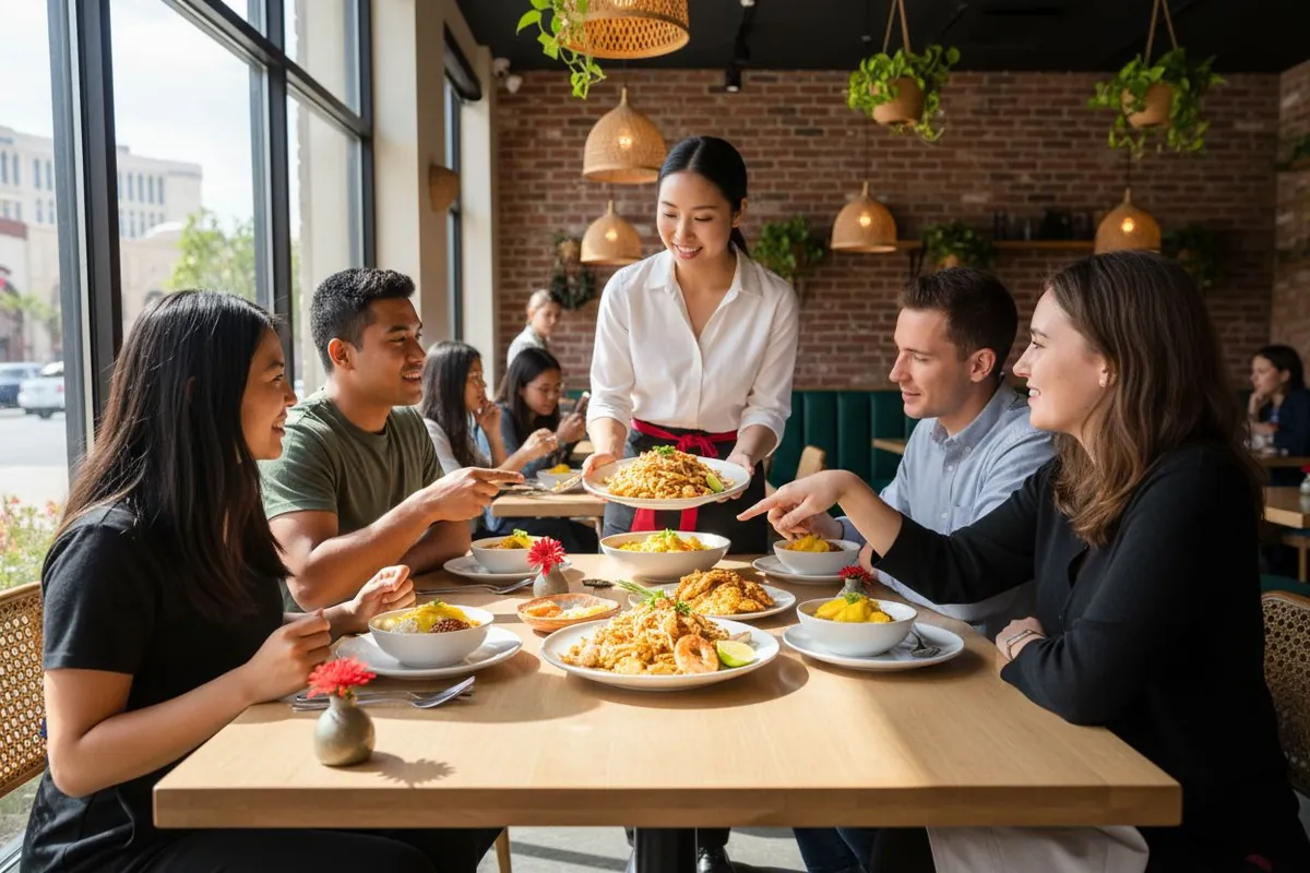 gluten-free Thai dishes restaurant
