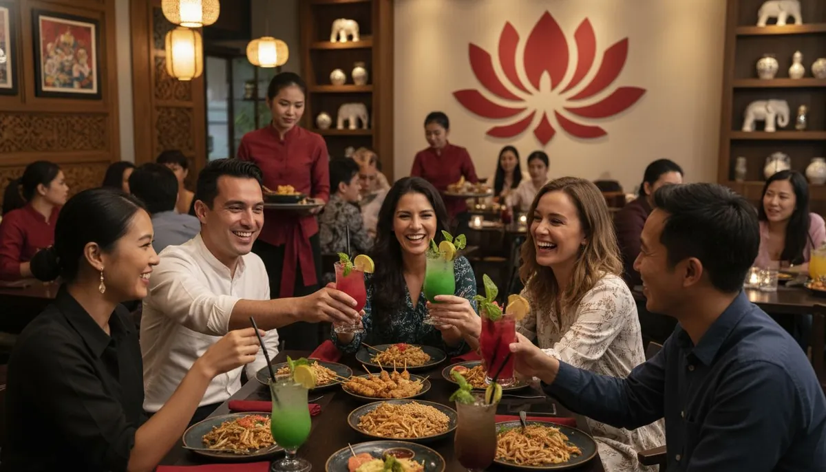 thai restaurant happy hour