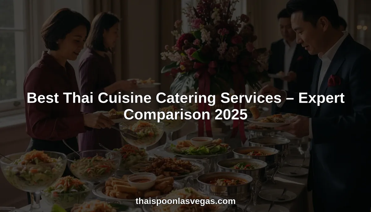thai cuisine catering services hero header image