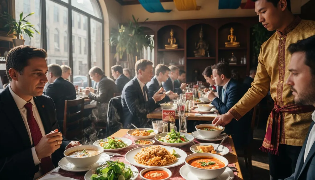 Thai lunch restaurant