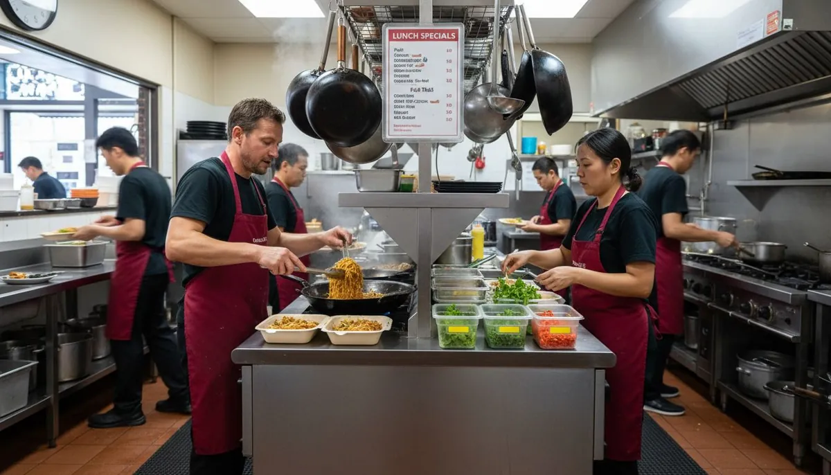 Thai lunch kitchen