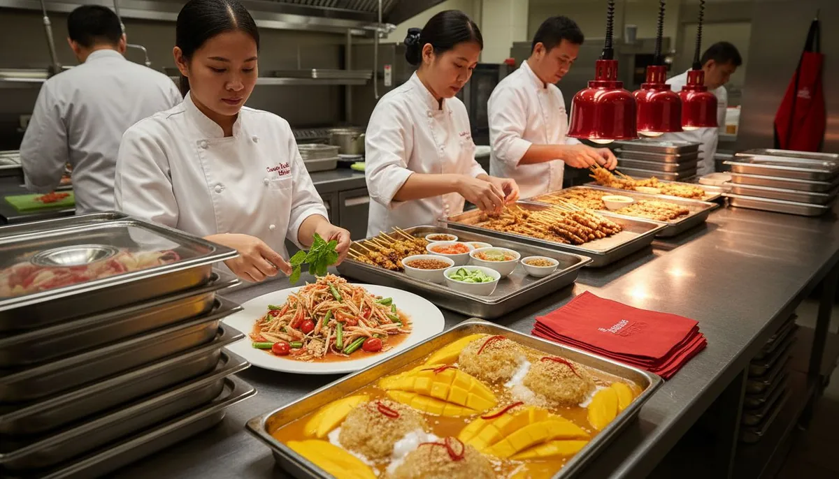 thai catering kitchen