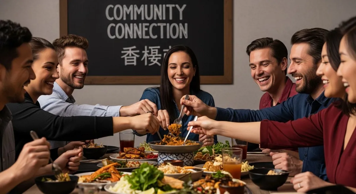 community thai spoon group dining